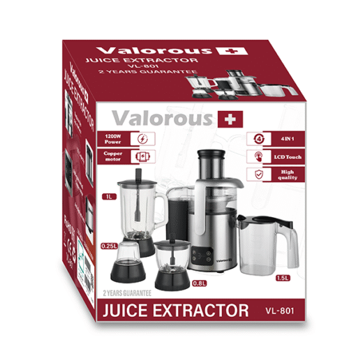 Valorous 4-in-1 juicer model VL-801 - Image 2