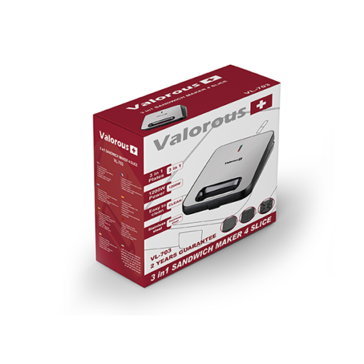 ساندویچ ساز ولروس مدل VL 703