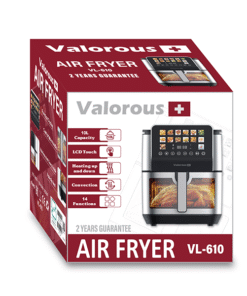 Alternative view of Valorous oil-free air fryer model VL-610