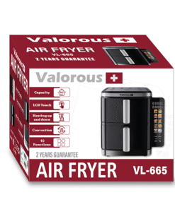 Alternative view of Valorous oil-free air fryer model VL-665