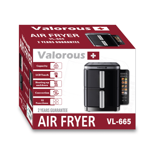 سرخ کن بدون روغن ولروس مدل VL-665 - تصویر 2