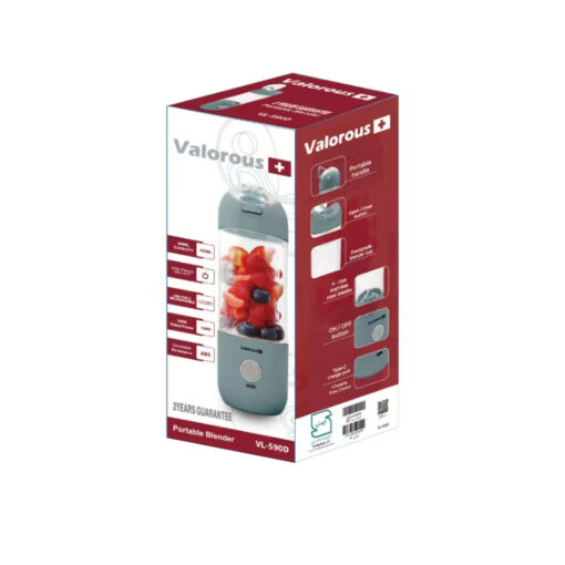 شیکر شارژی قابل حمل ولروس مدل VL-590 D - تصویر 2
