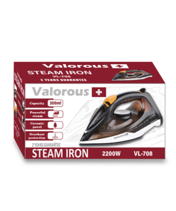 Alternative view of Valorous steam iron model VL-708