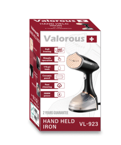 Alternative view of Valorous standing steam iron model VL-923
